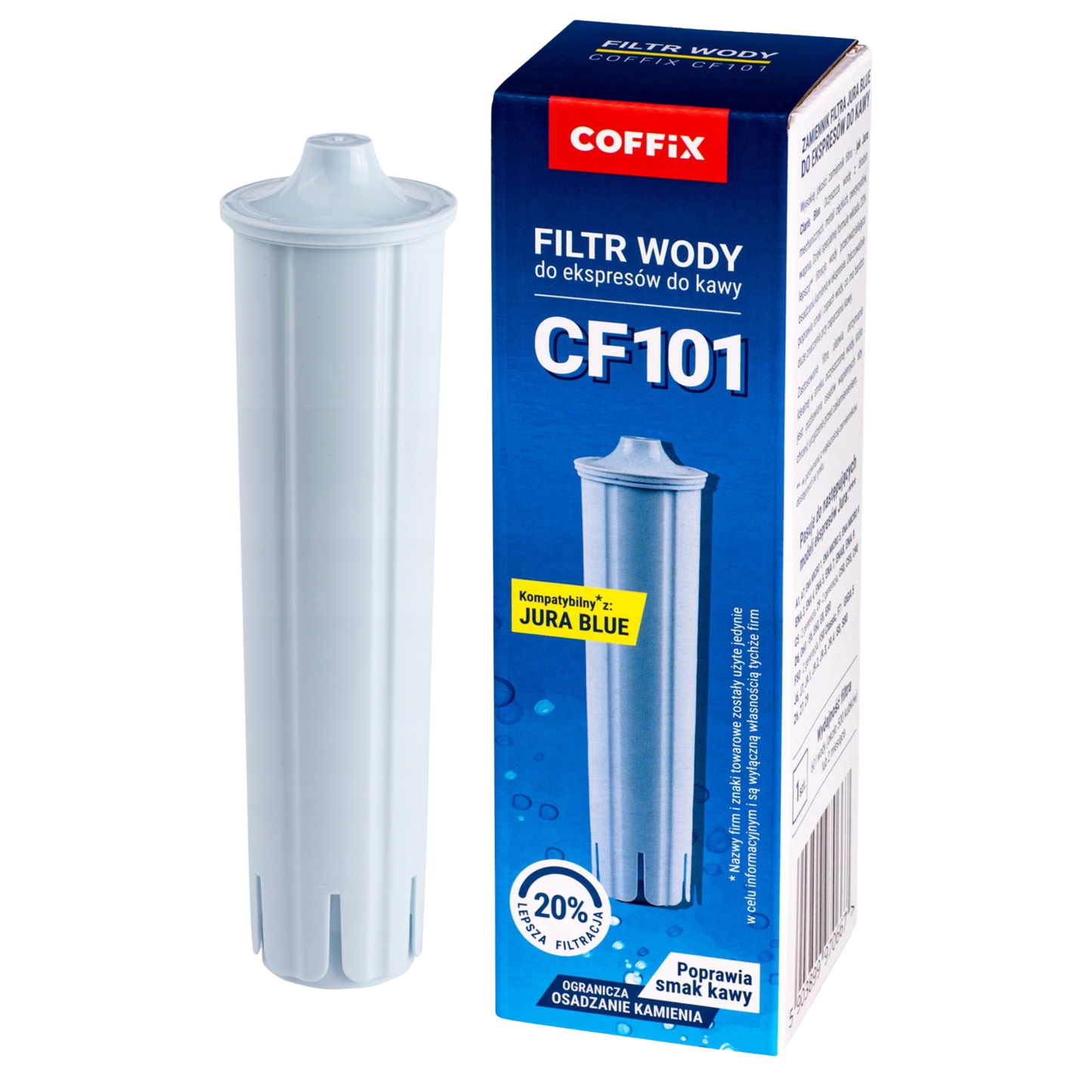 Filtr COFFIX CF101 do ekspresu Jura – Wysokiej jakości zamiennik filtra Claris Blue