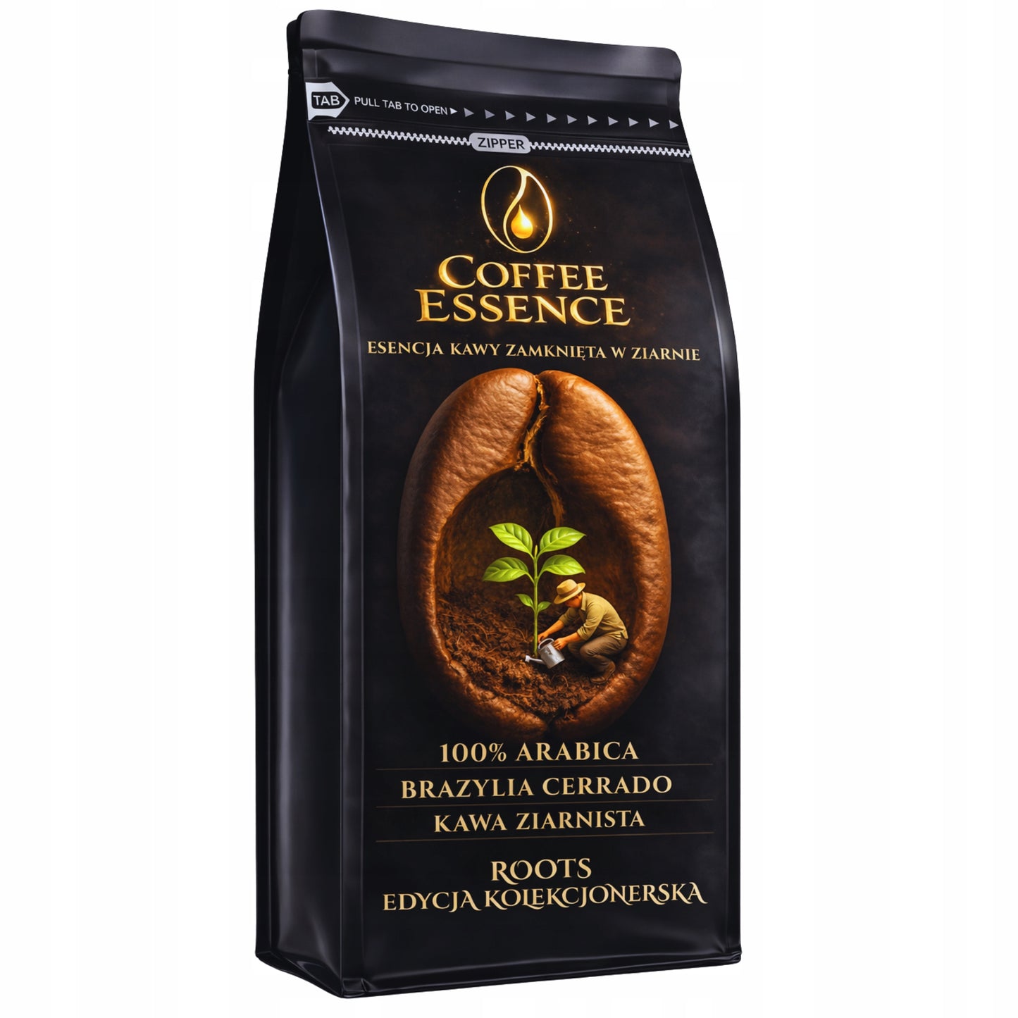 Kawa ziarnista Brazylia 1kg Świeżo Palona 100% Arabica