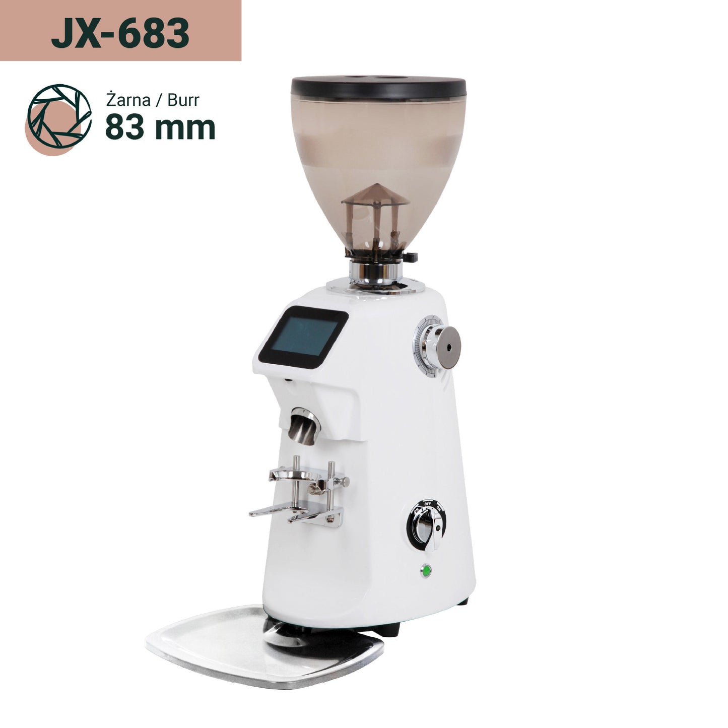 Młynek Coffee Format JX-683 – Biały
