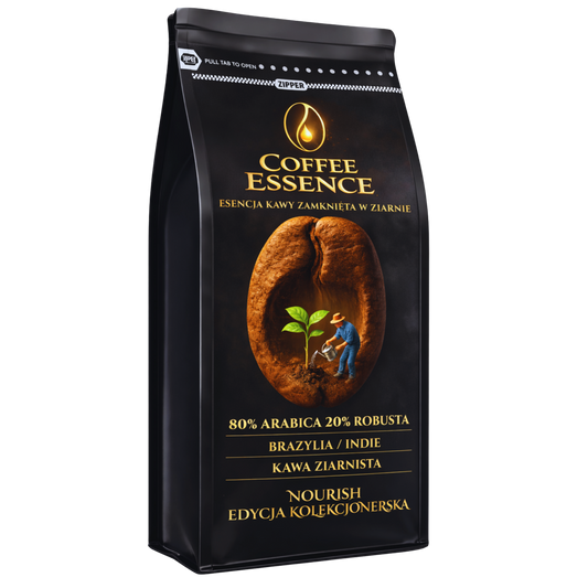 Kawa ziarnista 1kg 80/20 Arabica Robusta ŚWIEŻO palona DO EKSPRESU