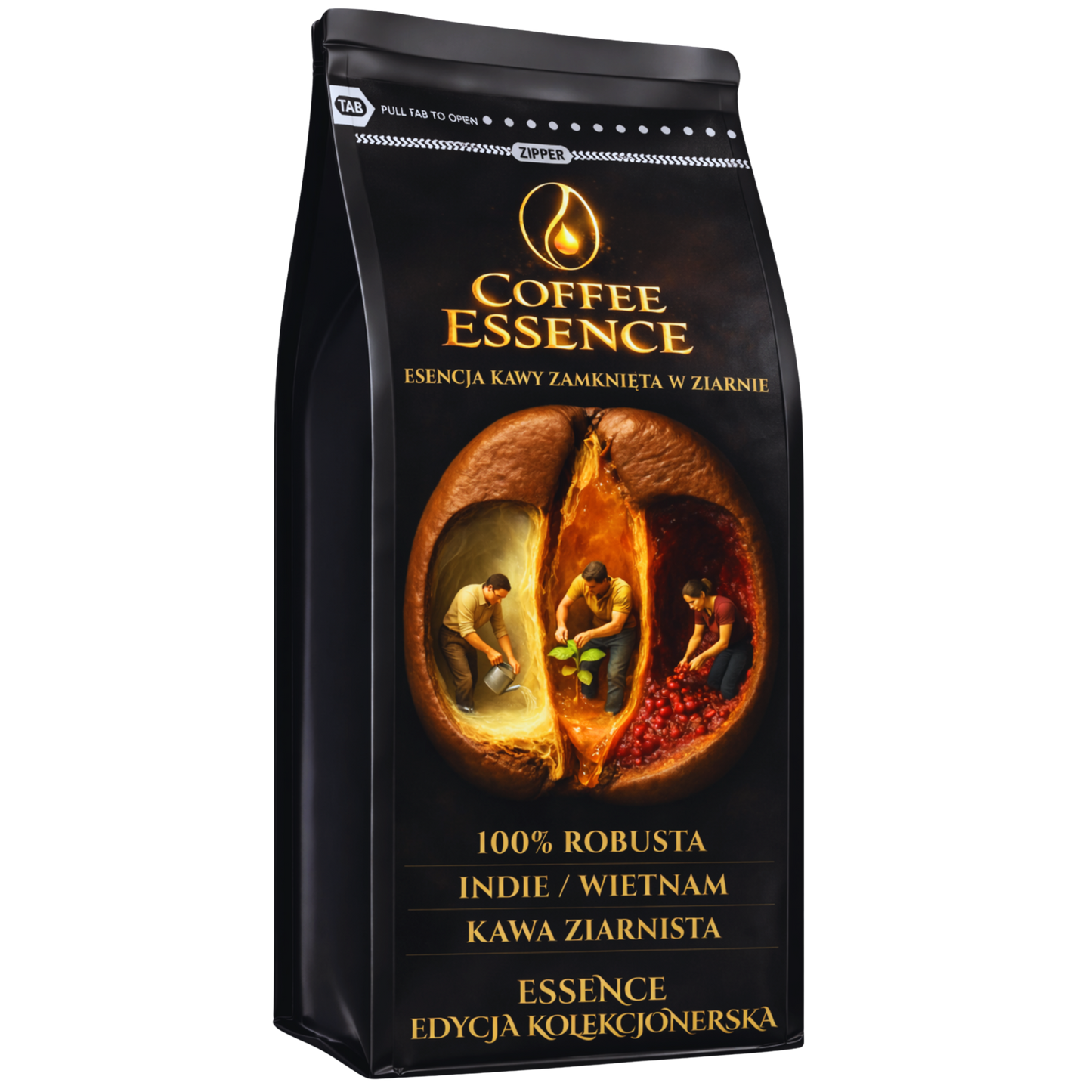 Kawa ziarnista 1kg 100% robusta