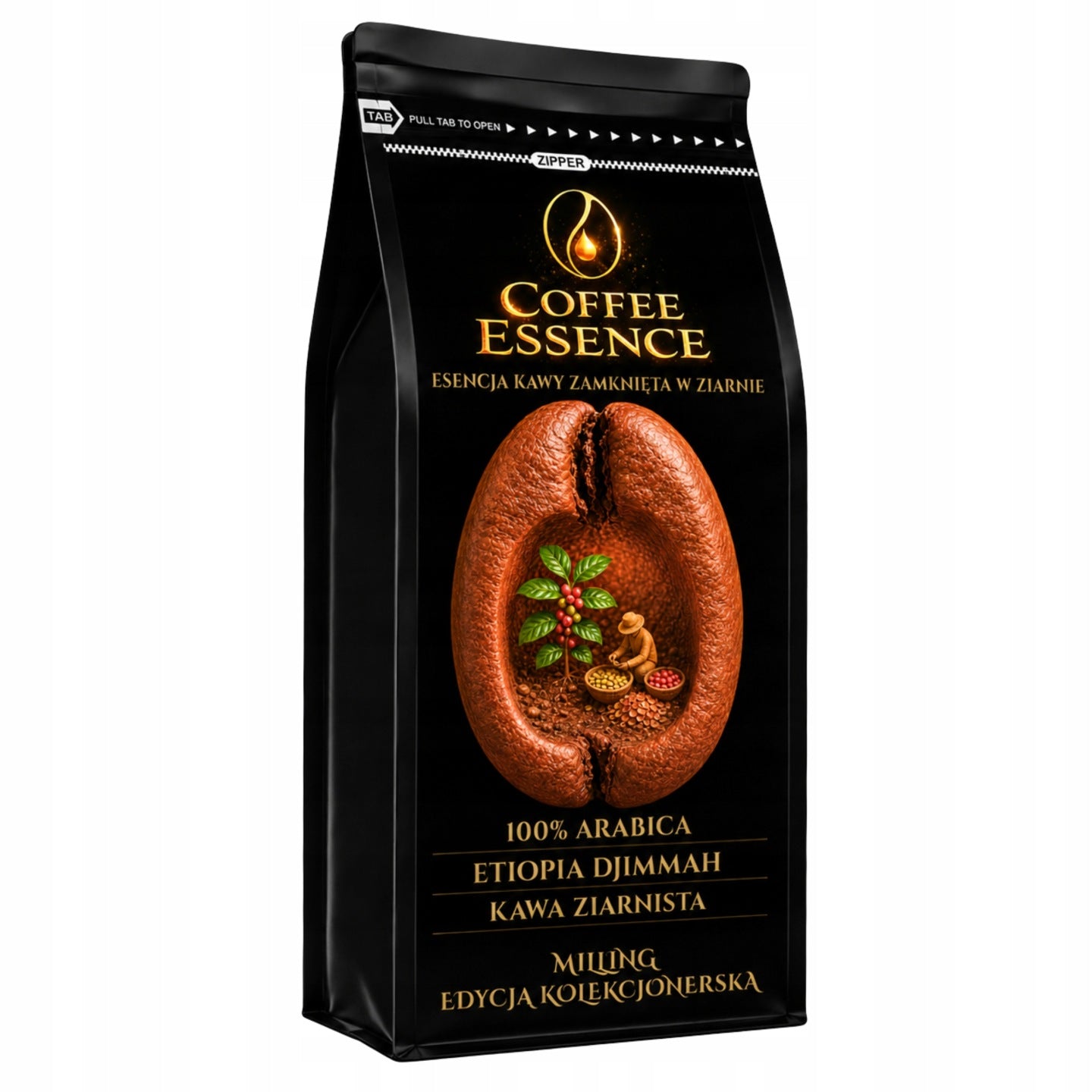 Kawa Ziarnista 1kg 100% Arabica Etiopia Djimmah