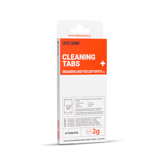 Coffee Format Cleaning Tabs+ 10 szt. x 2g