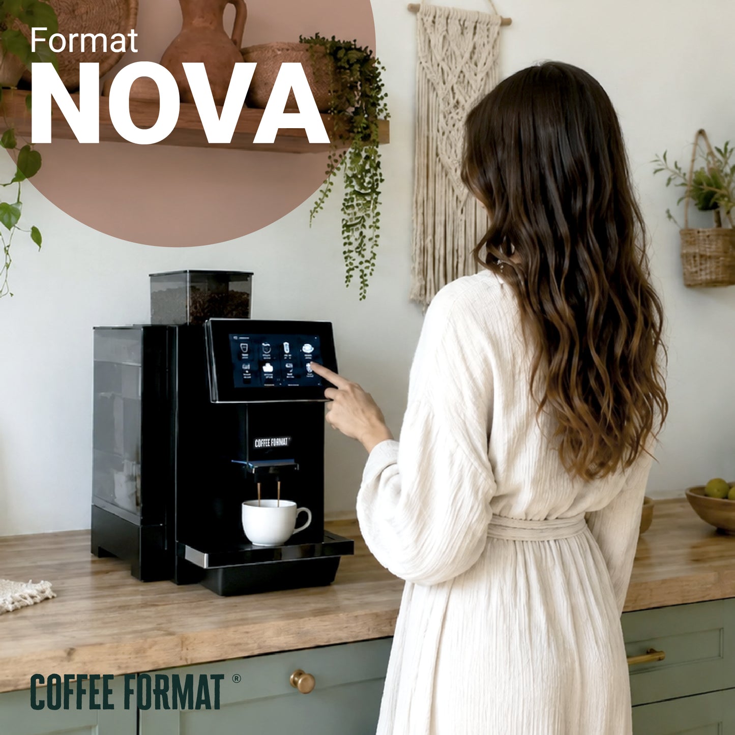 Format NOVA W4L Black – Automatyczny ekspres do kawy