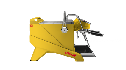 Ekspres kolbowy Izensso RAPTOR 2-grupowy – Żółty