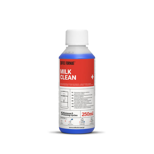 Coffee Format Milk Clean+ 250 ml – płyn do czyszczenia systemu mlecznego