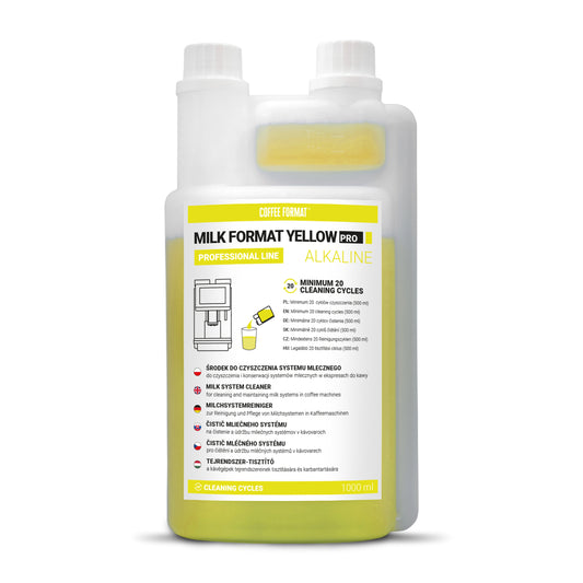Coffee Format Milk Format Yellow Pro Alkaline 1000 ml